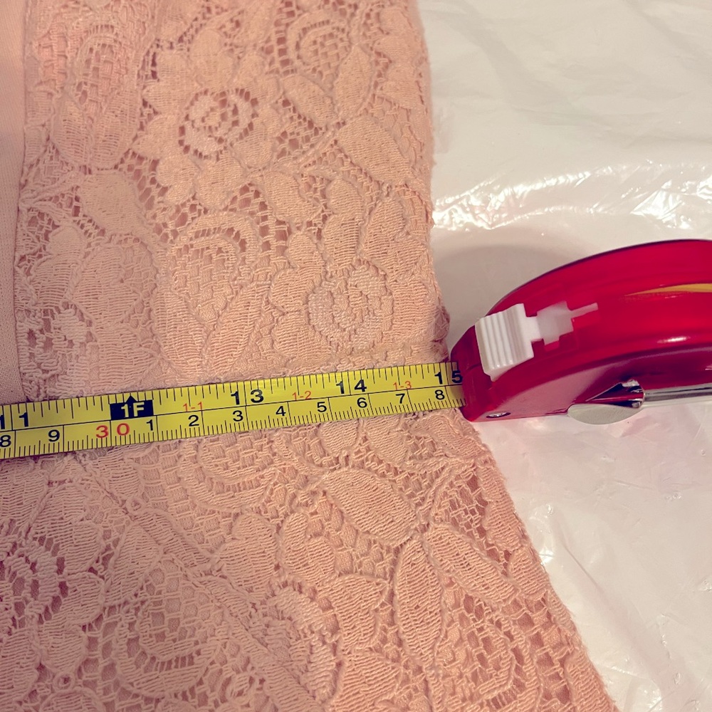 Limited ladies dress cap sleeves pale pink large - Picture 7 of 8